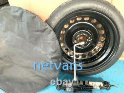 15'' Mini Cooper 00-13 Spare Wheel With Cric Cle Bag In Addition. 55x14