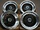 17 G Black Alloy Wheels Rs 4x100 Bmw Mini R50 R52 R55 R56 R57 R58 R59