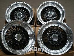 17 G Black Alloy Wheels Rs 4x100 Bmw Mini R50 R52 R55 R56 R57 R58 R59