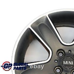 17-Inch Alloy Wheel 7J ET48 for Mini Cooper One R55 R56 Black Star Bullet 111 17-Inch Alloy Wheel 7J ET48 for Mini Cooper One R55 R56 Black Star Bullet 111