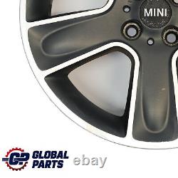 17-Inch Alloy Wheel 7J ET48 for Mini Cooper One R55 R56 Black Star Bullet 111