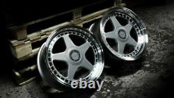 17 Silver Dr-f5 Wheels Alloy For Bmw E36 Mini Countryman Paceman Jc R60 R61