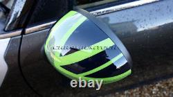 2014 + MK3 Mini Cooper/S / One F55 F56 F57 Vert Union Jack Mirror Cap RHD