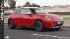 2024 Mini Cooper Se In Chili Red Ii Driving Interior Exterior 4k