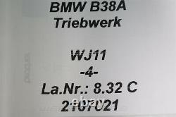 2450132 Engine Block Head B38 A15A MINI Cooper One F57 F54 BMW F45 218i