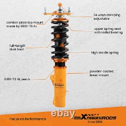 24-Way Adjustable Coilover Shocks for Mini R55 Cooper/One 07-14 New