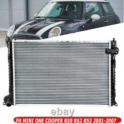 26mm Radiator for MINI ONE / COOPER RADIATOR R50 R52 R53 2001-2007 2002 2003