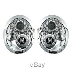 2 Headlights Angel Eyes Bmw Mini Cooper & Mini One R50 R52 R53