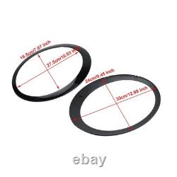 2-piece Headlight Trim Ring for Mini Cooper One R50 R52 R53 2001-2006 EF03