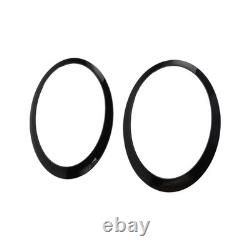 2-piece Headlight Trim Ring for Mini Cooper One R50 R52 R53 2001-2006 EF03