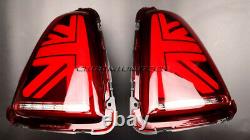 2nd Generation 3d Red Union Jack Fire Back For Mk2 Mini Cooper/s R56 R57