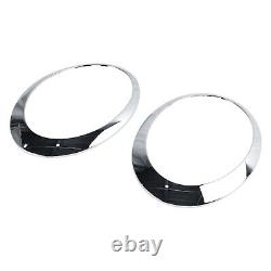 2pcs Headlight Trim Ring for Mini Cooper One R50 R52 R53 2001-06