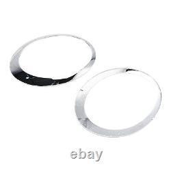 2pcs Headlight Trim Ring for Mini Cooper One R50 R52 R53 2001-06