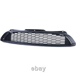 3-Piece Matte Black Grille Kit for Mini One Cooper S JCW R56 R55 Clubman
