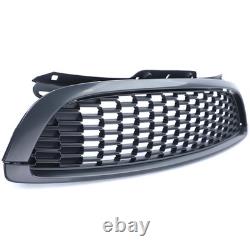 3-Piece Matte Black Grille Kit for Mini One Cooper S JCW R56 R55 Clubman
