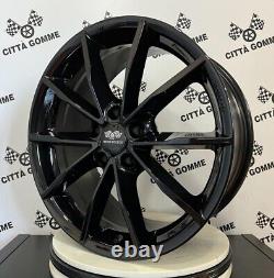 4 Alloy Wheels compatible with Mini Countryman 17 Clubman Cooper One 18 BLACK