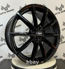 4 Alloy Wheels compatible with Mini Countryman 17 Clubman Cooper One 18 BLACK