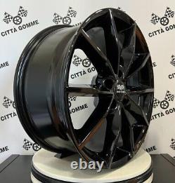 4 Alloy Wheels compatible with Mini Countryman 17 Clubman Cooper One 18 BLACK