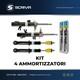 4 Bilstein B4 Gas Shock Absorbers For Mini (r50 R53) One Cooper S Black