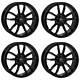 4 Rial X12 Rims 7.5jx17 Et54 5x112 Sw For Mini/bmw Clubman One Cooper