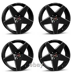 4 Rims Borbet A 7.5x17 Et35 4x100 Neu Swm For Mini Cabrio Cooper Clubman Coup