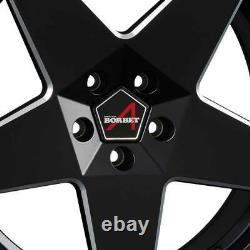 4 Rims Borbet A 7.5x17 Et35 4x100 Neu Swm For Mini Cabrio Cooper Clubman Coup