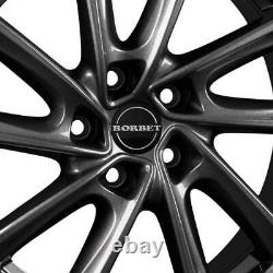 4 Rims Borbet Vt 7.5x17 Et52 5x112 Ant For Mini Clubman Countryman