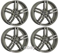 4 Rims Carmani 14 Paul 7.5x17 Et52 5x112 Hyp For Mini Mini