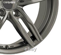 4 Rims Carmani 14 Paul 7.5x17 Et52 5x112 Hyp For Mini Mini