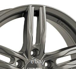 4 Rims Carmani 14 Paul 7.5x17 Et52 5x112 Hyp For Mini Mini