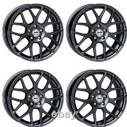 4 Wheels Autec Hexano 7.5x17 4x100 Swmet For Mini Mini Cabrio Mini Clubman Mini