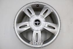 4x 15 Inch Original Mini Cooper One R50 R52 R53 Wheels +5, 5x15 ET45 + 6763296