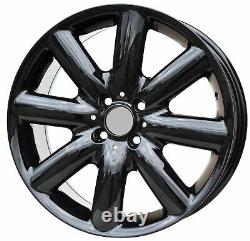 4x 883 Black New Rims 17 4x100 Mini One Cooper