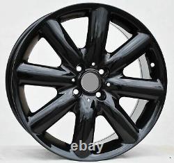 4x 883 Black New Rims 17 4x100 Mini One Cooper