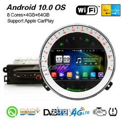 8-core Android 10.0 Carplay Autoradio Dsp Dab-gps Wifi Bluetooth Bmw Mini Cooper