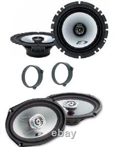 ALPINE SXE-1725S SXE-6925S Speaker Set Mini Cooper One R50-R53 Front and Rear