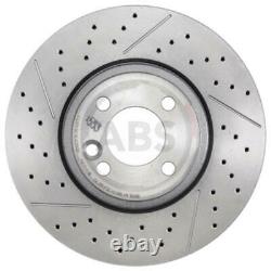 A.b. S. 2x Fendue Brake Discs / Perforated Covered 18298