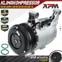 Air Conditioning Compressor For Mini Cooper S One R50 R52 R53 2001-2007 1.6l