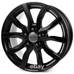 Alloy Wheels Compatible with Mini Compatriot 2017 Clubman Cooper One 17 Black