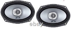 Alpine Sxe-17cs Sxe-6925s Set 6 Top Speaker Mini Cooper One R50-r53 Front &