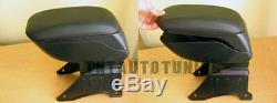 Armrest Center Console In Black Leather Specific For Mini Cooper One R55 R56