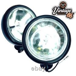 BMW Mini COOPER S One Chilli Black RDX Spot Halogen Driving Lamps Pair