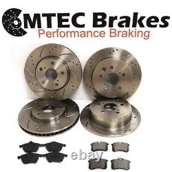 BMW Mini ONE COOPER S Perforated Front and Rear Brake Discs & Pads