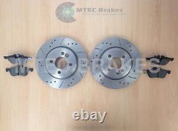 BMW Mini ONE COOPER S Perforated Front and Rear Brake Discs & Pads