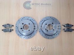 BMW Mini ONE COOPER S Perforated Front and Rear Brake Discs & Pads