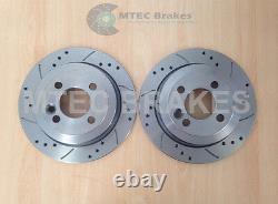BMW Mini ONE COOPER S Perforated Front and Rear Brake Discs & Pads
