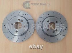 BMW Mini ONE COOPER S Perforated Front and Rear Brake Discs & Pads
