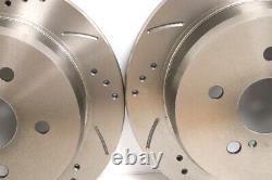 BMW Mini ONE COOPER S Perforated Front and Rear Brake Discs & Pads