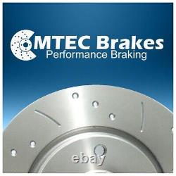 BMW Mini ONE COOPER S Perforated Front and Rear Brake Discs & Pads