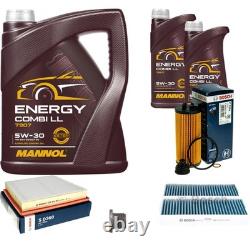 BOSCH Inspection Set 7L MANNOL Energy Combi LL 5W-30 for Mini Cooper One